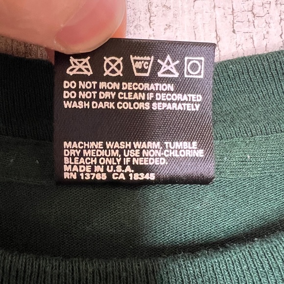 Best Fruit Of The Loom VINTAGE Women's Plus Size Scare Crow Top Green Size XXL - Picture 5 of 9